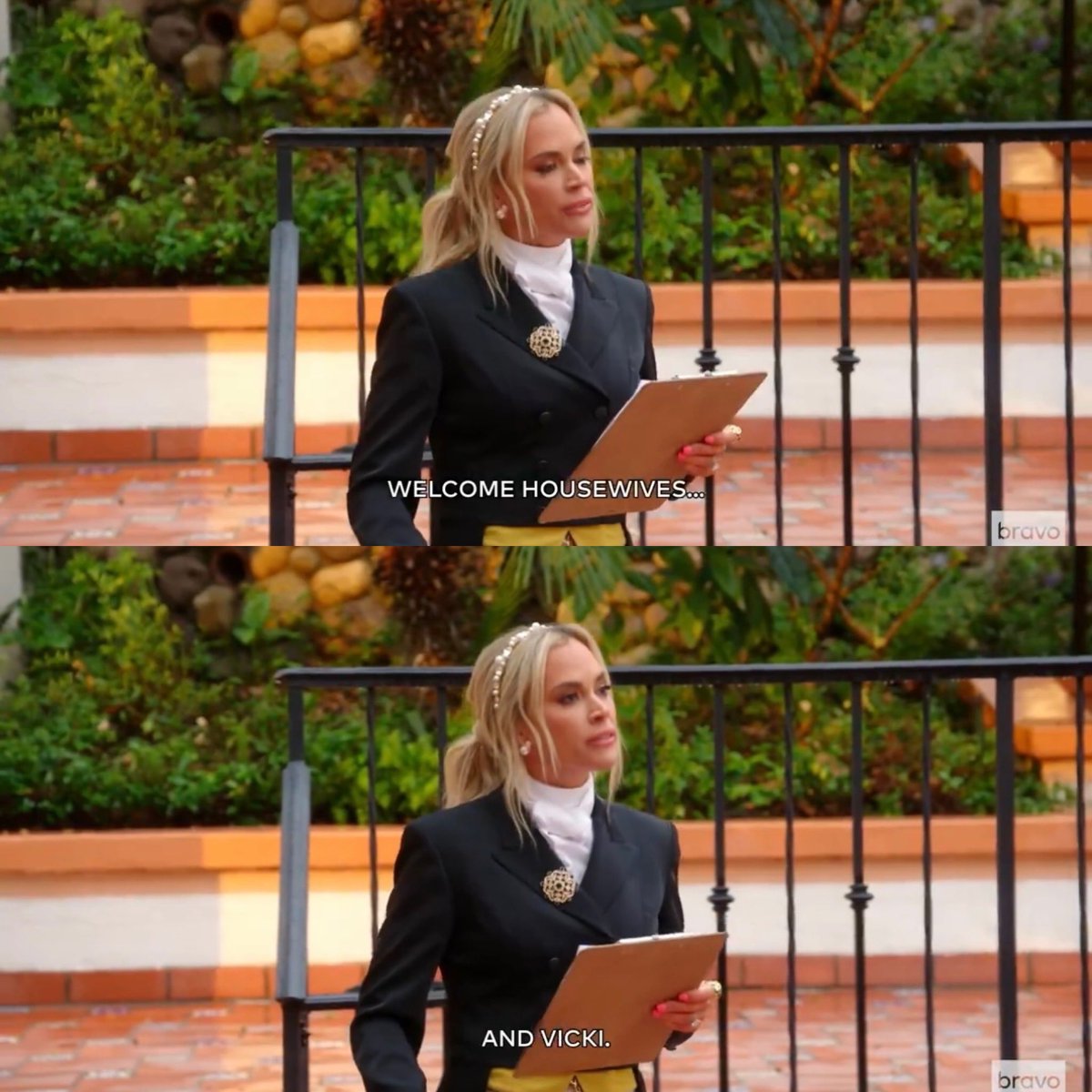 thebravobabe_'s tweet photo. Teddi just shaded Vicki in her own territory. Tell me again she isn’t iconic?? #RHOC https://t.co/IkaDJLx74P