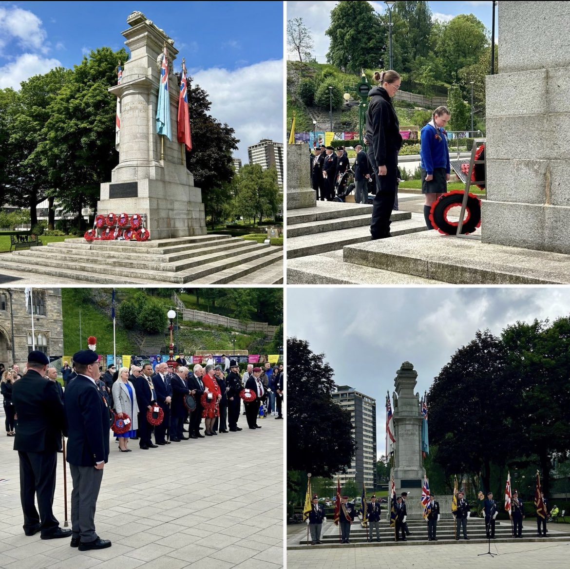 tetmorley's tweet photo. It was such a privilege and honour to attend the Rochdale MBC Parade today to remember the 80th Anniversary of D-Day. It was a time to reflect and thank so many who gave their life to allow us to live the life we do now. We Will Remember Them. https://t.co/Wy5tU2EpbU