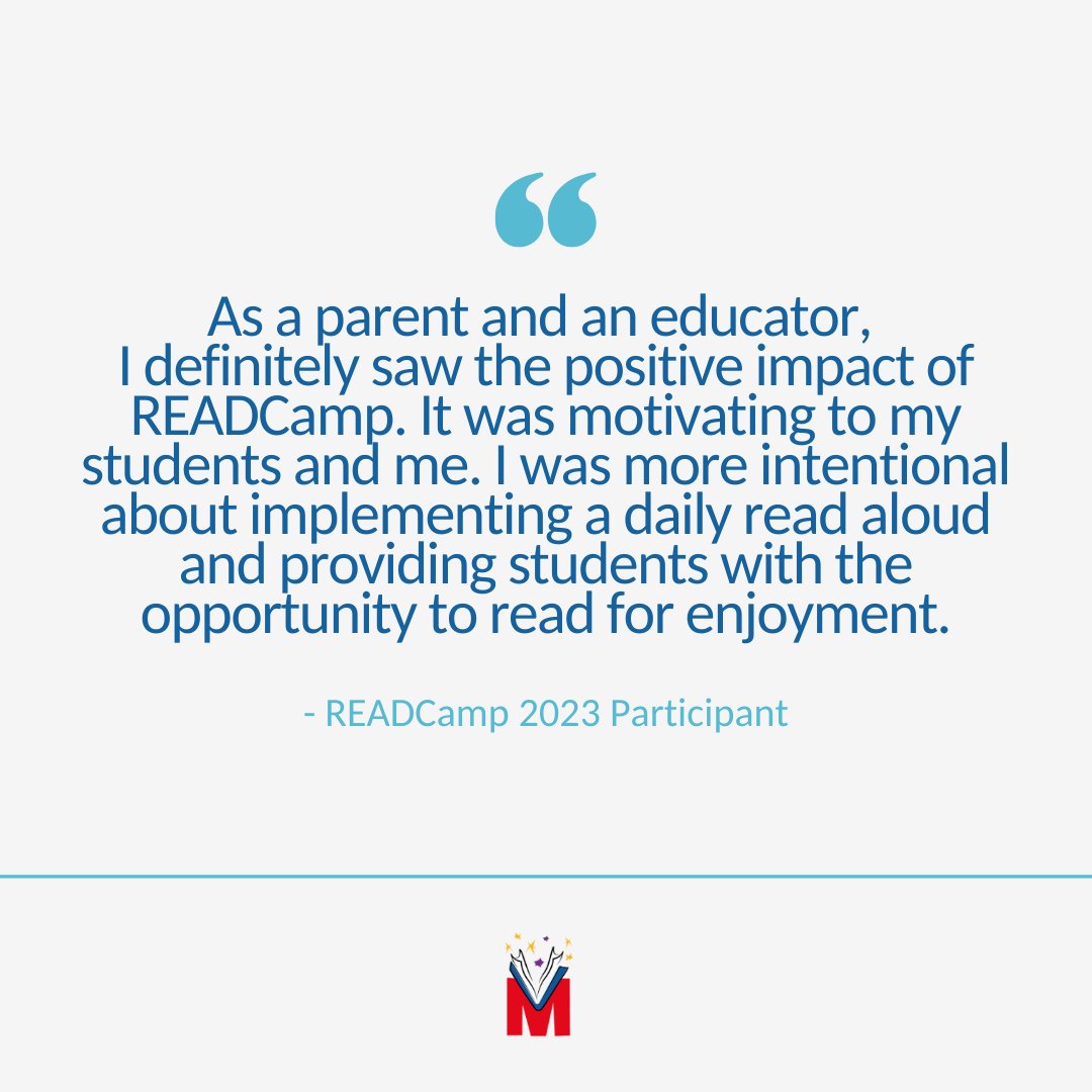 ReadWithMalcolm's tweet photo. The power of #READCamp is undeniable! Haven’t signed up for the 2024 season? It’s not too late! Learn more at https://t.co/7FGzDlPPku.
-
#ShareTheMagic #ReadWithMalcolm #MalcolmMitchell #WorldBookDay #ReadingIsMagic #WorldBookDay #BookLovers #LoveReading #BookwormsUnite https://t.co/vfoaOADgcM