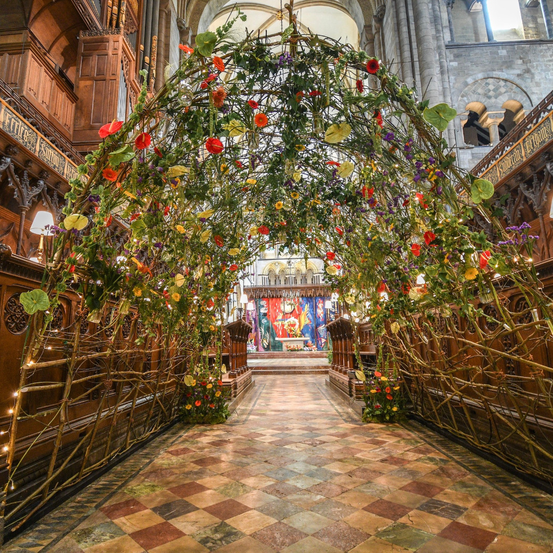 engcathedrals's tweet photo. Festival of Flowers 2024 at @ChiCathedral - Until Saturday 8th June. Get yourself along to see it. 
The Festival of Flowers is a four day spectacular in the setting of Chichester’s almost 950 year old Cathedral, taking place from 5th – 8th June 2024. https://t.co/6cnz29zvZi