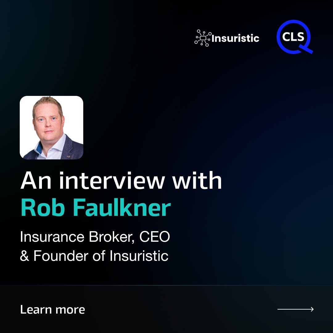 CLSQLimited's tweet photo. Interview with an Expert

Rob Faulkner, CEO &amp; Founder of Insuristic
Q. Why is it essential for law firms to arrange appropriate insurance for their probate clients?

Click to find out more:
https://t.co/4PTYkExMcy

#CLSQ #Probate #Property #Insurance https://t.co/Hbgo7PLltx