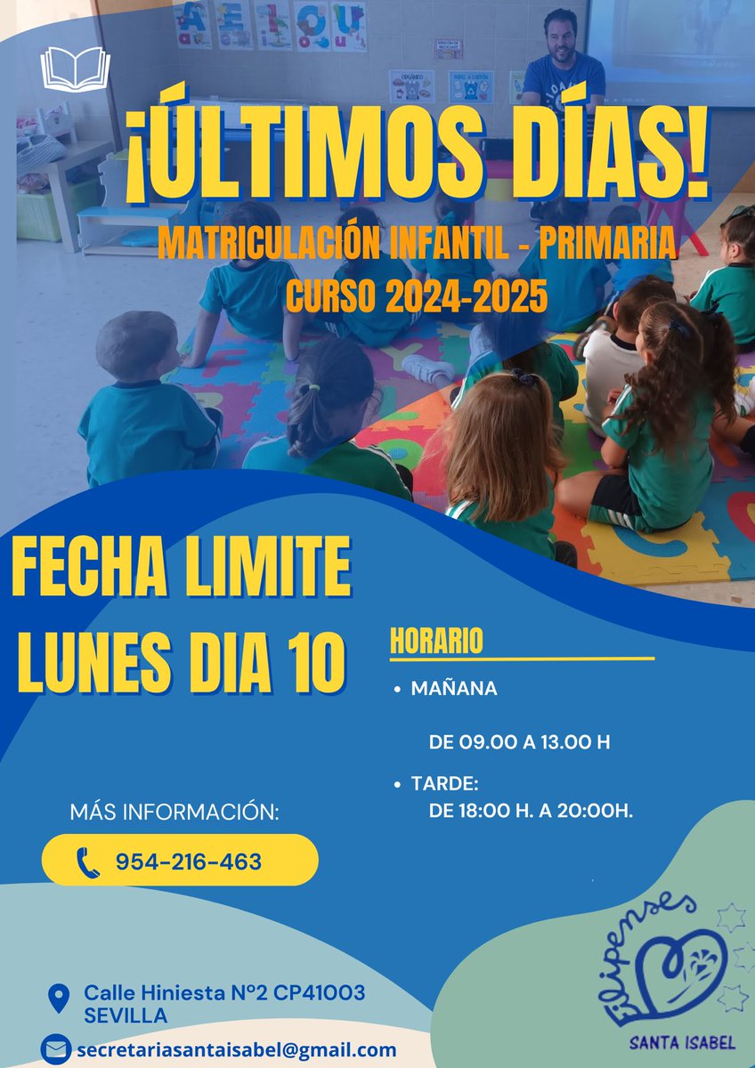 Colegio Santa Isabel RR Filipenses tweet media