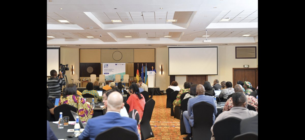 EUinRW's tweet photo. Delighted to participate in the Investment Climate Reforms for Women’s Economic Empowerment Conference
🇪🇺Amb @BelenCalvoEU highlighted 🇪🇺🇷🇼partnership in women's economic empowerment e.g our flagship #AgukaProgramme working to create 100K+ jobs including for women entrepreneurs. https://t.co/wo5dQB8zXH