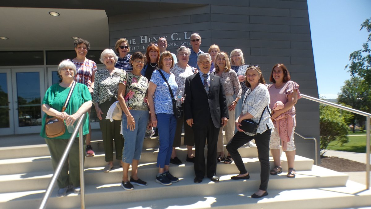 Dr. Henry C. Lee (@henryclee) on Twitter photo Just had the pleasure of surprising the wonderful folks from the Trumbull Senior Center during their tour of the Henry C. Lee Institute of Forensic Science! It was fantastic to see their curiosity and enthusiasm for forensic science. Thank you for visiting <a href="/LeeForensicInst/">Henry C. Lee Institute of Forensic Science</a> Just had the pleasure of surprising the wonderful folks from the Trumbull Senior Center during their tour of the Henry C. Lee Institute of Forensic Science! It was fantastic to see their curiosity and enthusiasm for forensic science. Thank you for visiting <a href="/LeeForensicInst/">Henry C. Lee Institute of Forensic Science</a>