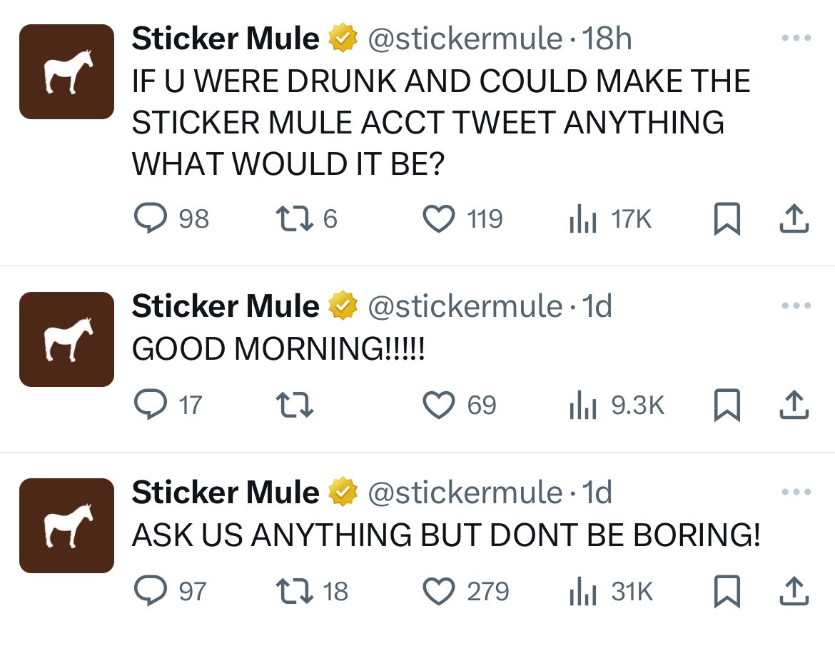 V. curious what the impact of this is on sales 😅