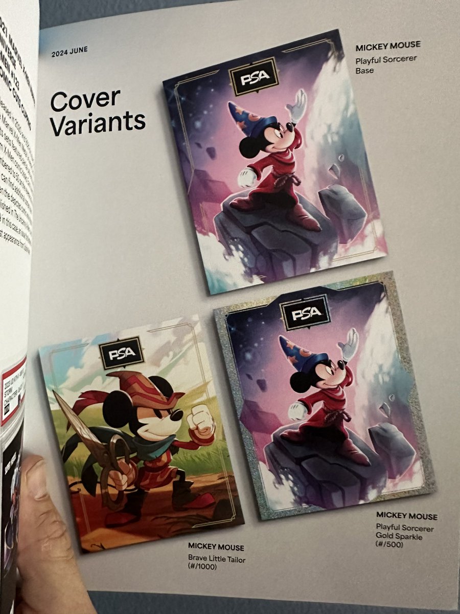 Disney and Lorcana fans . If you have a <a href="/PSAcard/">PSAcard</a> trading card magazine subscription, check your mail!  
#lorcana #disney <a href="/coflorcana/">Citizens of Lorcana</a> <a href="/DisneyLorcana/">Disney Lorcana</a>