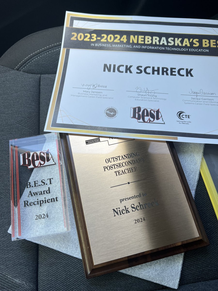 Nick Schreck (@schrecknk) on Twitter photo I had so many teachers throughout my education that went above and beyond to help their students reach their potential.
Thanks to <a href="/shawnakoger/">Shawna Koger</a> for being a great example of student-centric education, but for also encouraging me to apply for this opportunity. I had so many teachers throughout my education that went above and beyond to help their students reach their potential.
Thanks to <a href="/shawnakoger/">Shawna Koger</a> for being a great example of student-centric education, but for also encouraging me to apply for this opportunity.