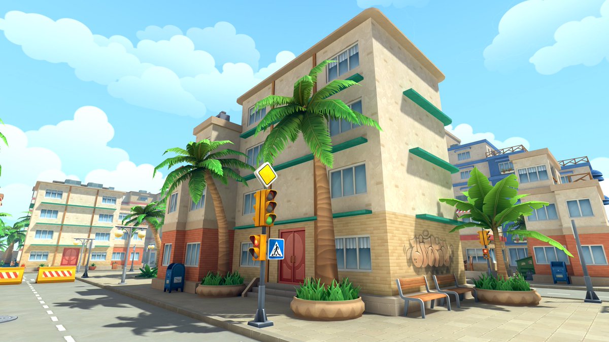 EvgeniaYaremko's tweet image. A small update for my "Modular Resort Town" on the occasion of the release "Modular European Town": added some  pieces of street art. Find it on #unityassetstore

u3d.as/Raj

#madewithunity #assetstore #lowpoly #gamedev #unity #unity3d #gamedev