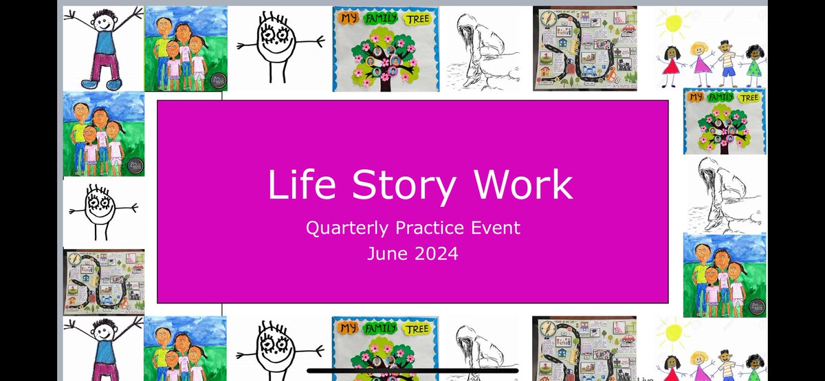 Today was the end of our quarterly practice event celebrating life story work. So proud of the QA team supporting front line practitioners to be the “holders of memories” for our children and young people in Nottingham City