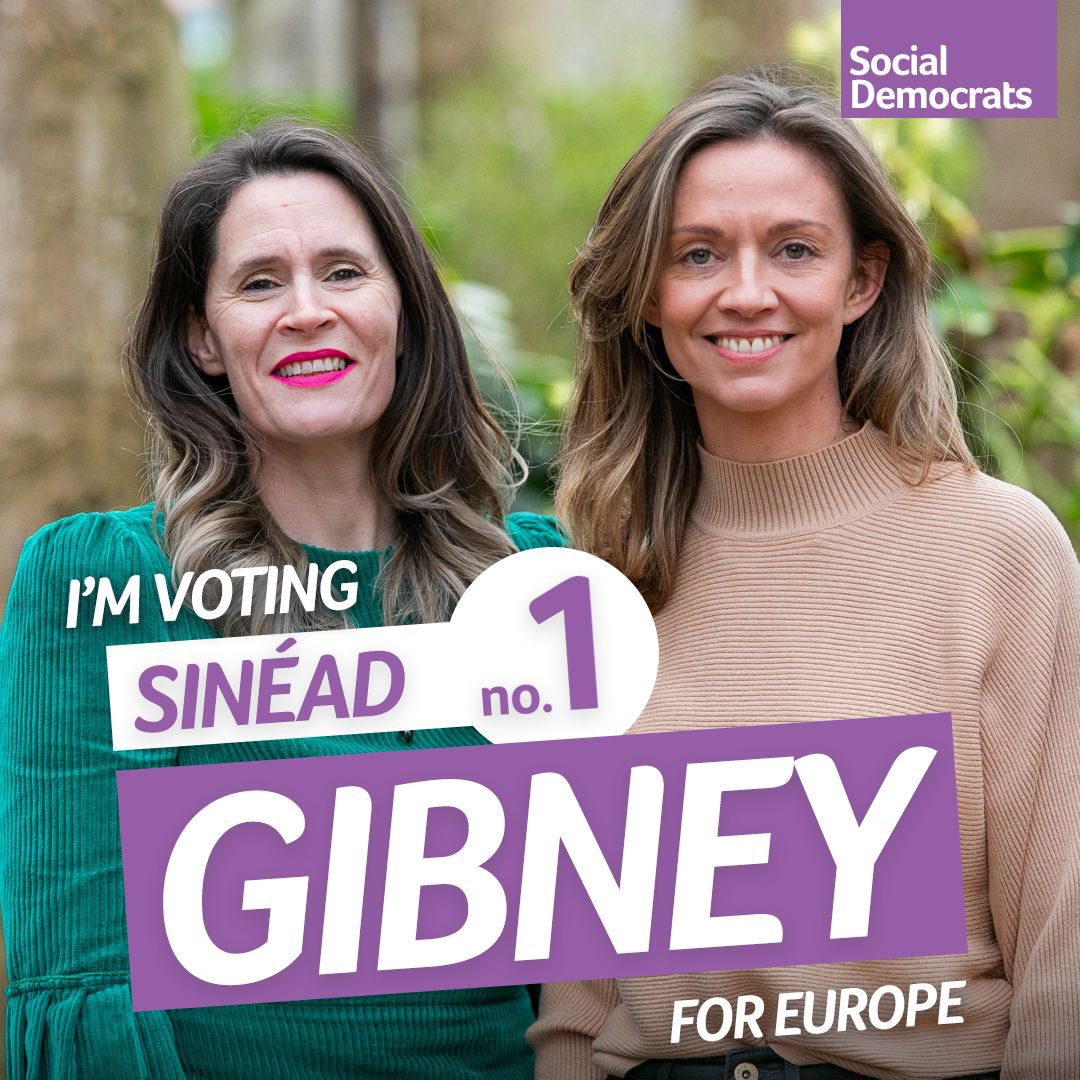 I've seen first hand for years now how passionately Sinéad Gibney cares about making Ireland a better and fairer place for everyone, especially those who have been left behind by decades of right wing governments.

She has the experience, she has the drive, just needs your #1 !