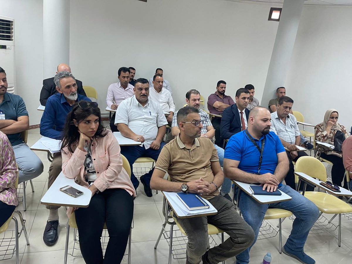 BaghdadInt's tweet photo. أختتمت الشركة العامة لادارة المطارات والملاحة الجوية تختتم اليوم الخميس الموافق  ٦/٦ /٢٠٢٤ دورة الترقية الحتمية المقامة في قسم التدريب بمشاركة (١٠٠ ) من موظفيها .
_____________
اعلام مطار بغداد الدولي
6/ حزيران/2024 https://t.co/6y1eGf3baa