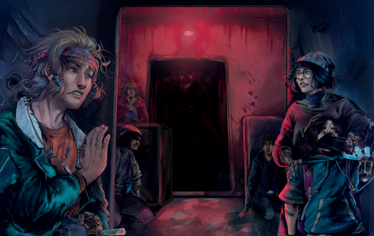 AkkielArt's tweet image. eu e @ant4rees ilustramos a nova mecânica de Furtividade 👻
#OrdemParanormal