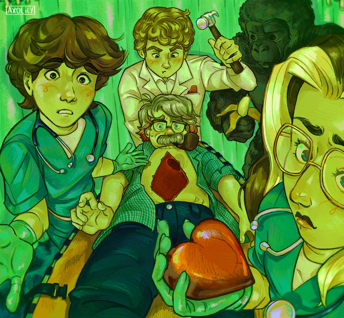 axolily🍉🌺 comms open! tweet media