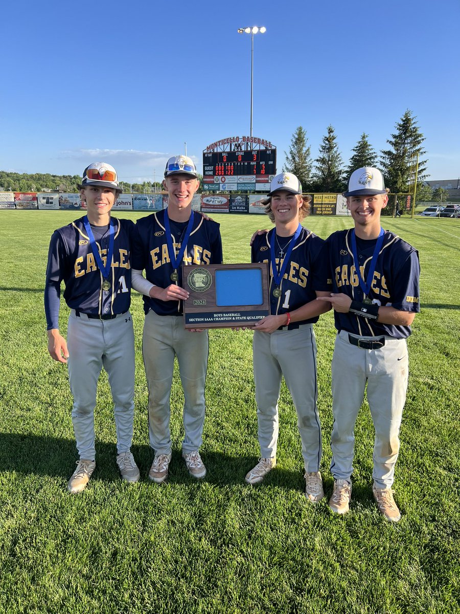 Complete Game MN (@completegamemn) on Twitter photo Congrats to the 4 CG boys from Totino-Grace on advancing to the Class AAA State Tournament!
Left to Right: 2025 Jake Rantz (<a href="/JakeRantz65316/">Jake Rantz</a>), 2025 Kellen Westphal (<a href="/KellenWestphal/">Kellen Westphal</a>), 2025 Colin Blake and 2024 Ty Czech! Congrats to the 4 CG boys from Totino-Grace on advancing to the Class AAA State Tournament!
Left to Right: 2025 Jake Rantz (<a href="/JakeRantz65316/">Jake Rantz</a>), 2025 Kellen Westphal (<a href="/KellenWestphal/">Kellen Westphal</a>), 2025 Colin Blake and 2024 Ty Czech!