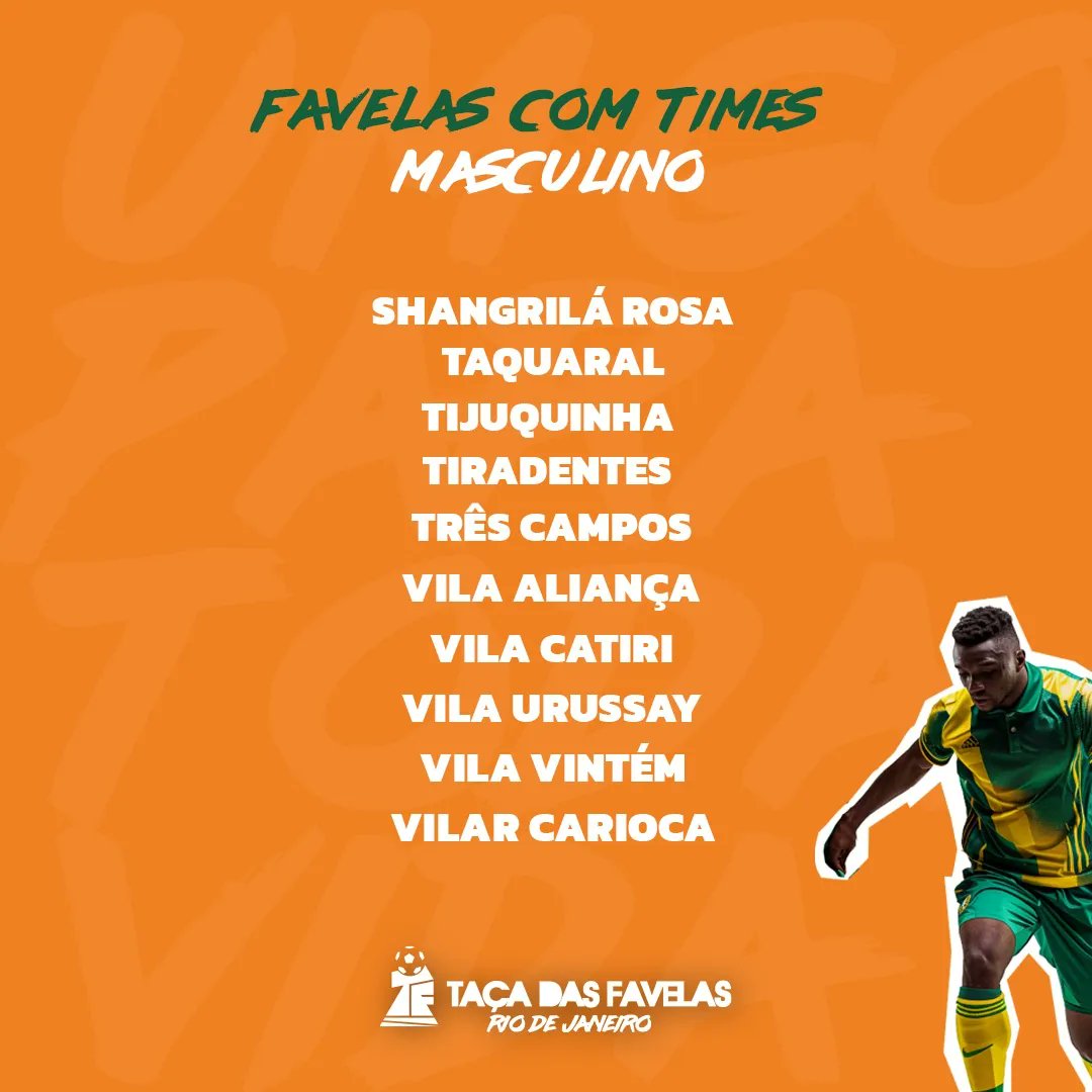 taca_rj's tweet photo. Juntos, eles fazem deste evento uma celebração da diversidade, inclusão e espírito esportivo. 

Fique ligado para mais atualizações e acompanhe de perto a jornada emocionante nas nossas redes sociais! ⚽️🌟 #TaçadasFavelas2024 #FutebolDasFavelas #UmGolPraTodaVida https://t.co/ROqmBXHtX4