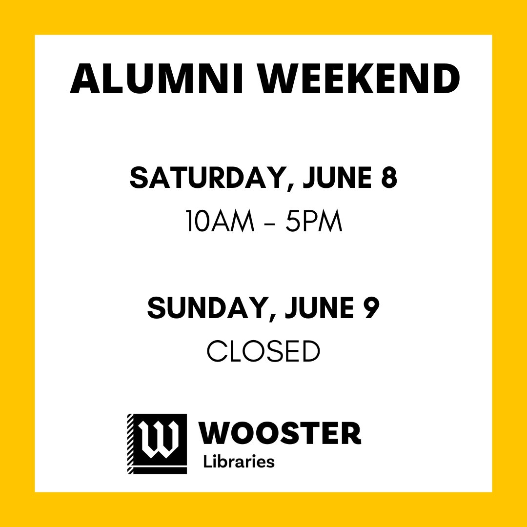 The College of Wooster Libraries tweet media