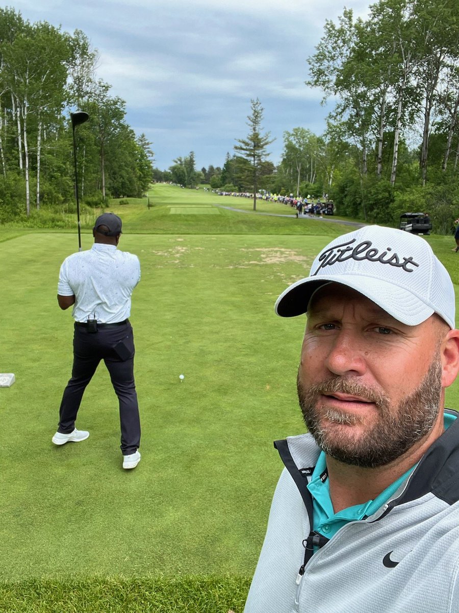 #ThrowbackThursday
June 6, 2022: The Feherty Classic.

"Come on Emmitt!! 🙄" -- Ben. ⛳️ 

<a href="/EmmittSmith22/">Emmitt Smith</a> 
<a href="/Fehertwit/">David Feherty</a>
<a href="/RoyalOttawaGC/">The Royal Ottawa Golf Club</a> 
Fehertyofftour.com