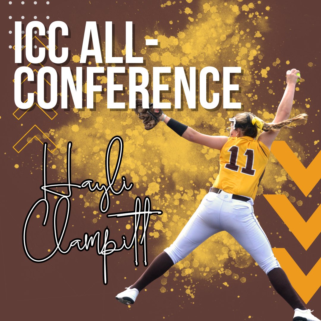 Congrats to Laney Jarrett and Hayli Clampitt on being named to the ICC- all conference team! We’re so proud of you!