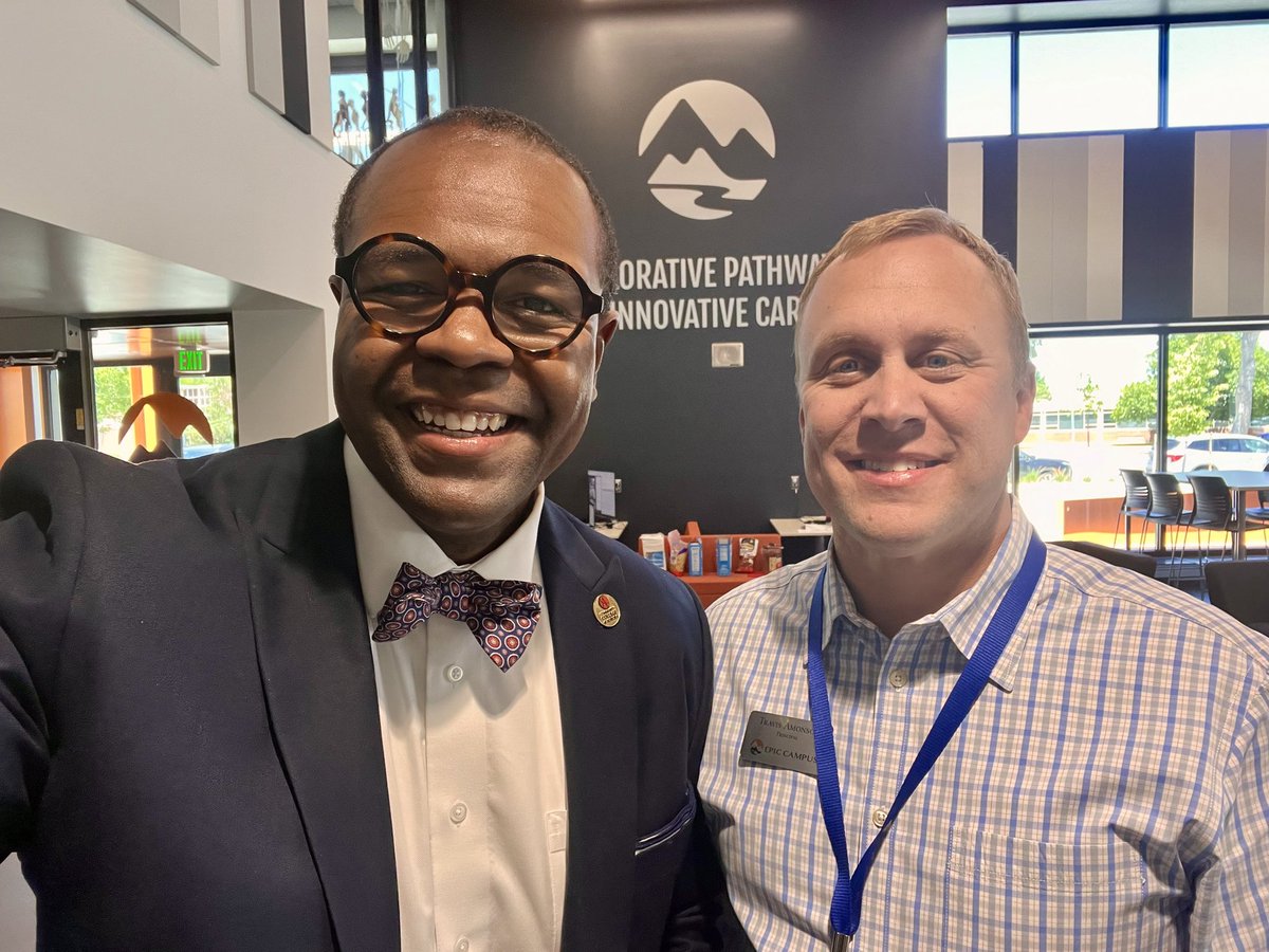 So many people have been telling me to visit the EPIC Campus (<a href="/EPICCampusLPS/">EPIC Campus</a>) in Littleton, Colorado, and I finally had the opportunity, thanks to the Arapahoe/Douglas Workforce Board (<a href="/adworks303/">A/D Works!</a>). Great job, Principal Travis Amonson! 😁