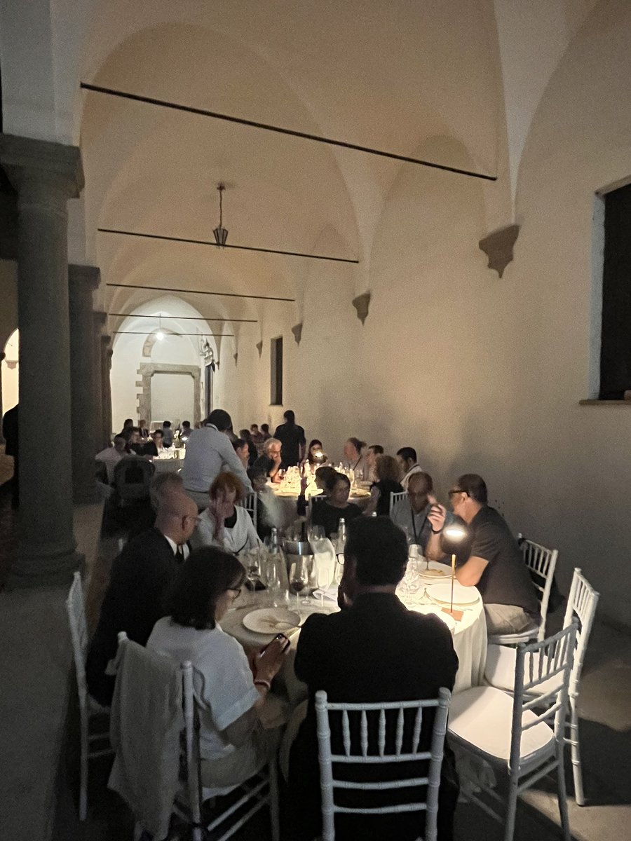ACM_HPDC's tweet photo. The Cloister of the Church Saint Mary of Mount Carmel in Pisa hosts the social dinner of #HPDC24 https://t.co/LCsJdwSg4e