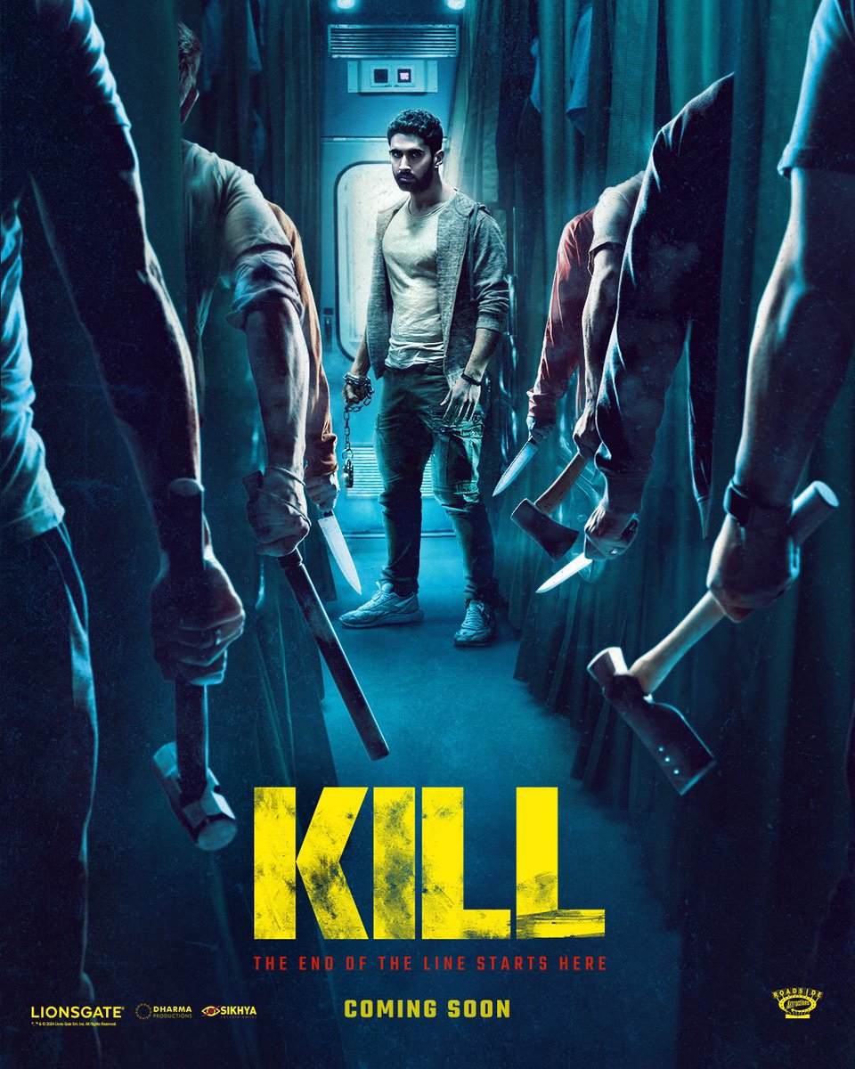 action_returns's tweet photo. Kill poster. #TheActionReturns #TheActionReturnsPodcast #TheHorrorReturns #TheHorrorReturnsPodcast #THRPodcastNetwork #Action #ActionMovies #ActionFilms #ActionTelevision #ActionSeries #ActionMoviePodcast #Kill #NikhilNageshBhat #LionsgateFilms https://t.co/w1Nc8jKKEi