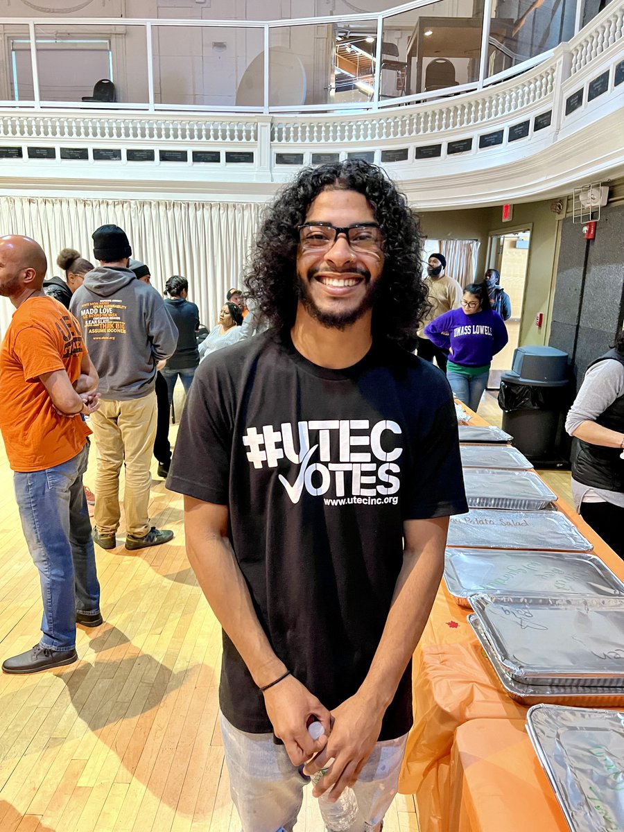 UTEC_inc's tweet photo. Please help us congratulate Deandre for recently passing the HiSET exam! 🎉

Deandre is also a genius in the kitchen and UTEC young adults and staff have been spoiled by his culinary talents. Keep it up Deandre, you're doing great things! #maddlove #chippingaway #hiset #education https://t.co/VpHXdVOieS