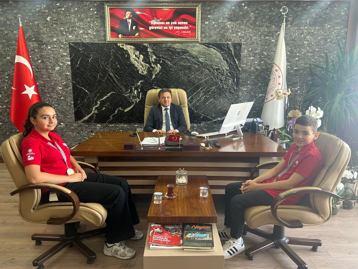 Avcilarilcemem's tweet photo. Ortaokul Öğrencileri TÜBİTAK Proje Yarışması Türkiye Finalinde Matematik alanında  2 (iki) Türkiye 2. liği kazanan Avcılar BİLSEM ögrencilerimiz
Barbaros PİROĞLU, Melis UZUNHAN ile Danışman ögretmenleri Didem KOLOĞLU’nu tebrik ederiz.
@tcmeb @Yusuf__Tekin @MucahitYentur https://t.co/ihEbWjsdzw
