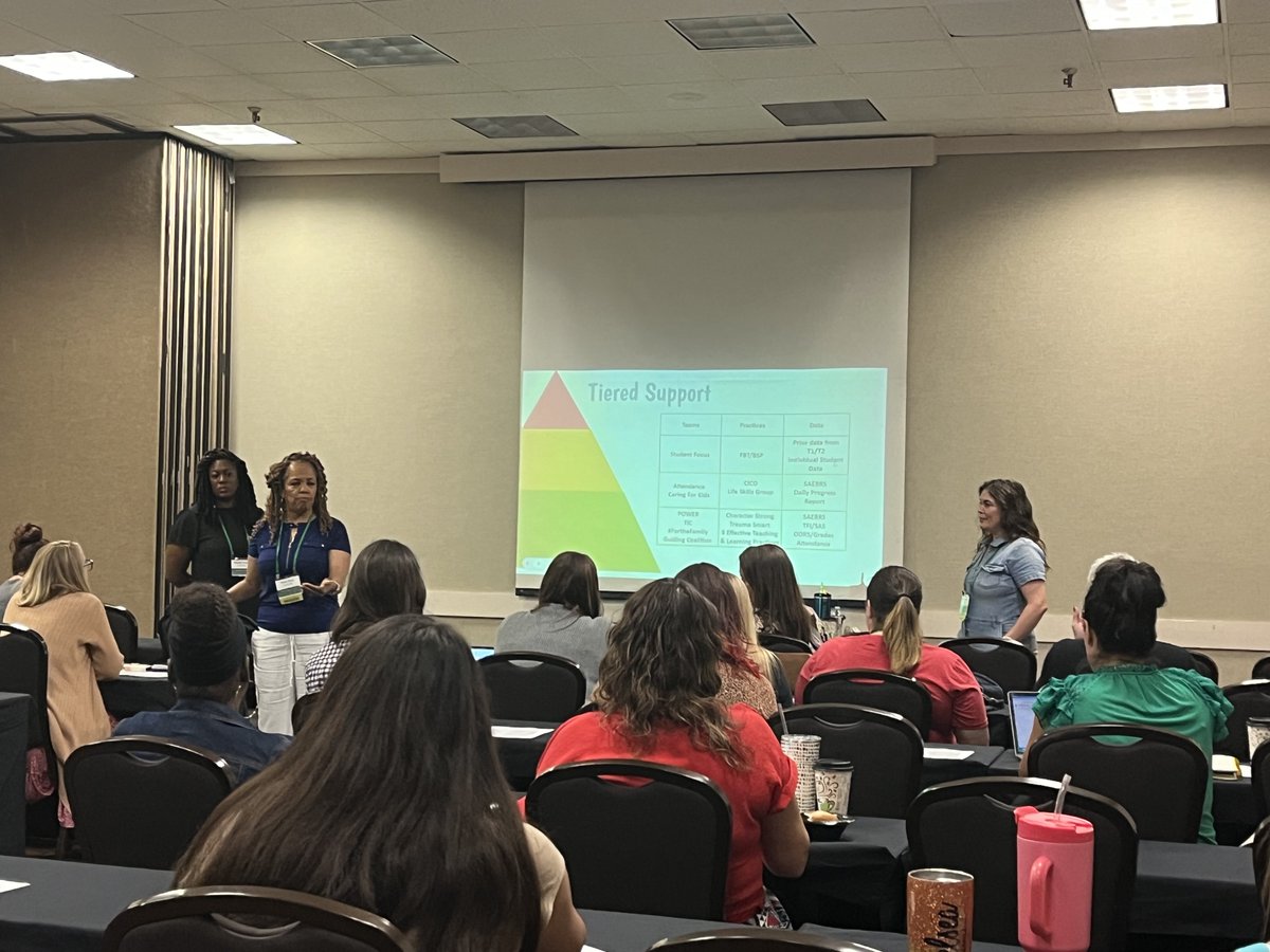 Center High School sharing the POWER behind their success at the MO SWPBS Summer Institute 2024! <a href="/CenterHS/">Center High School</a> <a href="/CenterSD/">Center 58 Schools</a>