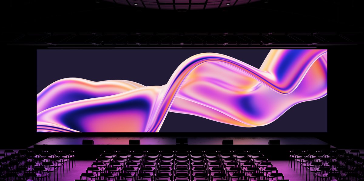 estudi_image's tweet photo. Our case study for @Stripe Sessions 2024 is live on our site!

We crafted a series of metallic gradient waves that were used as backgrounds for speakers, large scale graphics, event hall projections, and website assets.

Thanks to the amazing Stripe team!

https://t.co/h3oFCA3UzH https://t.co/QNQAKBXxfG