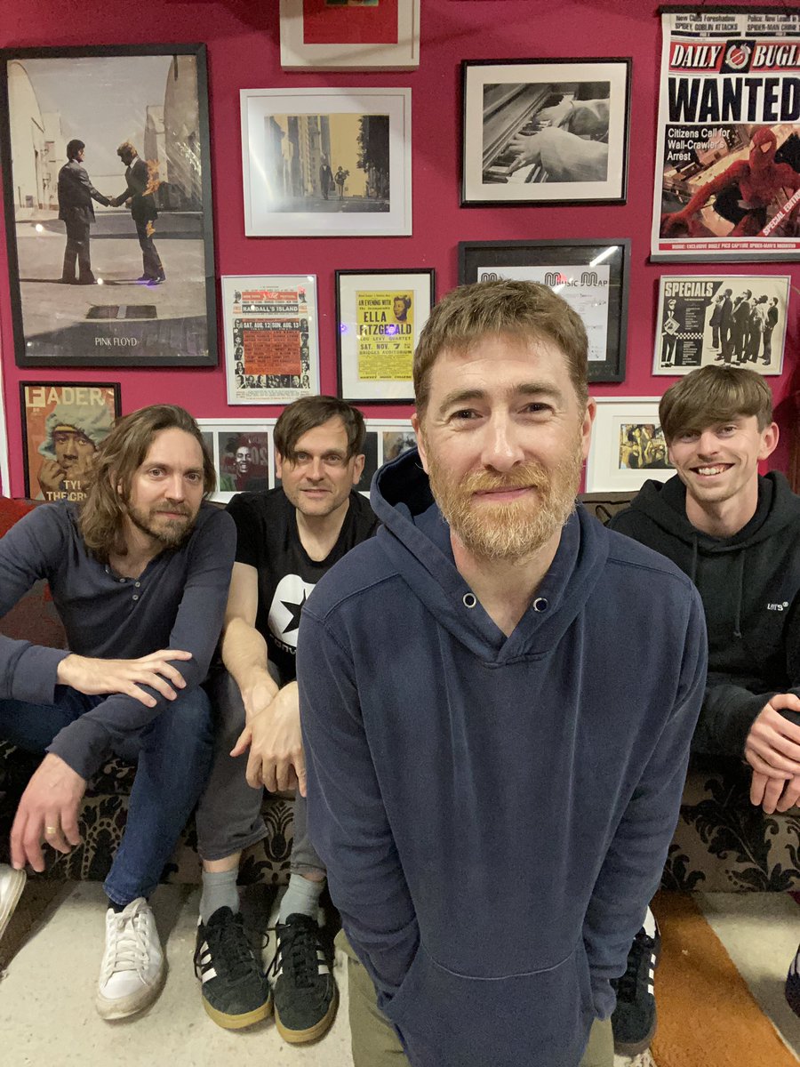 jamielawsonuk's tweet photo. Had a great few days rehearsing with these lovely gentlemen for @APPFESTUK1 on Sarurday. Think it’s going to be a great show. Can’t wait! Jx w/ @JoeDolman96 🎹🎸🎤 @mattythrasher 🥁&amp; @H3nrik 🎸🎤 https://t.co/8qJP6SWMRT