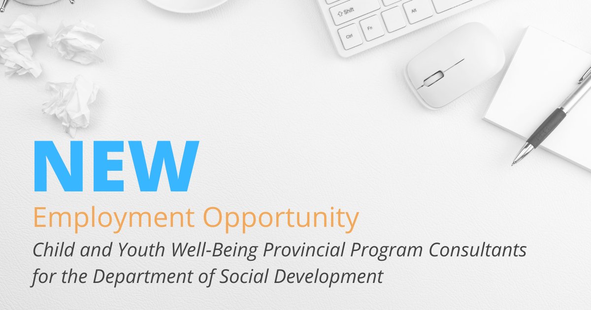 Calling social workers searching for a new employment opportunity 📢
The Department of Social Development is looking for Child &amp; Youth Well-Being Provincial Program Consultants in the Fredericton region.
Interested? Visit ere.gnb.ca/competition.as… more details.