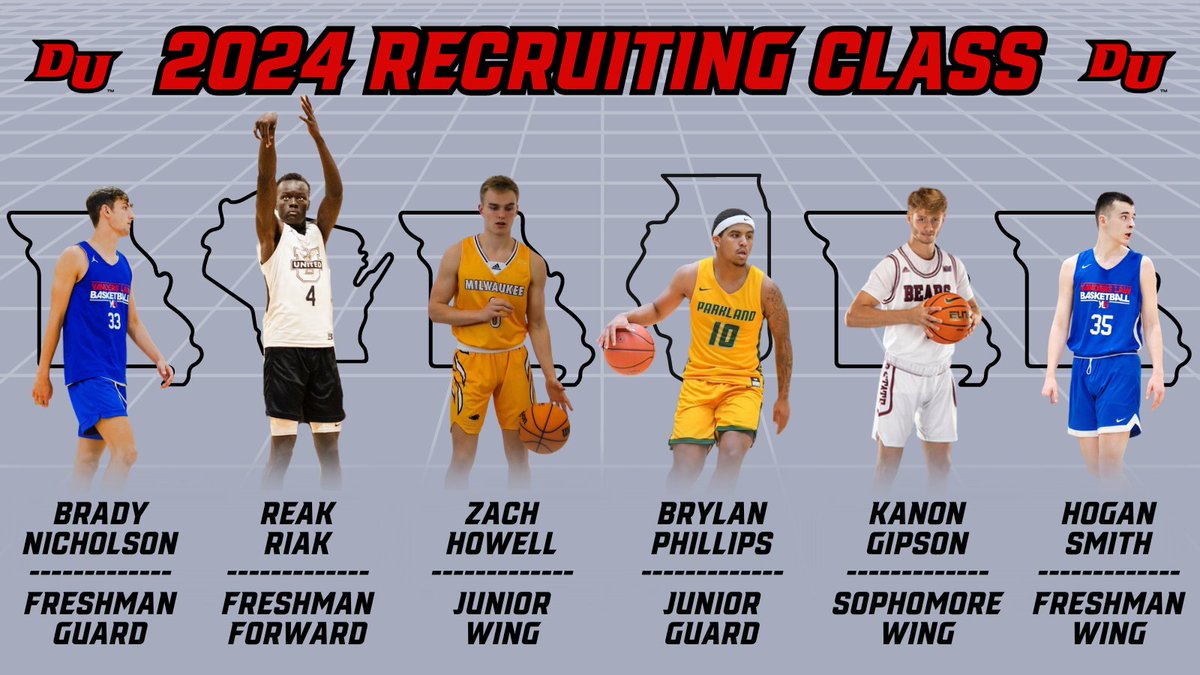 DruryMBB's tweet photo. 🚨2024 Recruiting Class🚨 https://t.co/B84Af1ZbJW