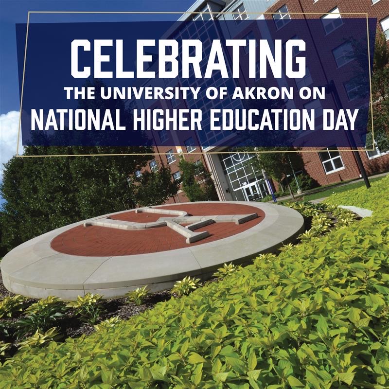 uakron's tweet photo. On National Higher Education Day, we're proud to highlight the University of Akron's impactful contributions to research, economic growth and student support. π π
#GoZips #UAkron #NationalHigherEducationDay https://t.co/RUqvEJRjqF