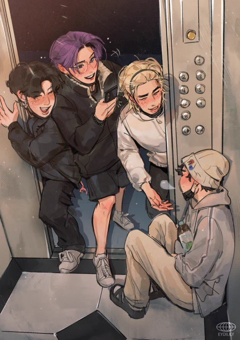 drunken crimes  - #HAN #straykidsfanart 