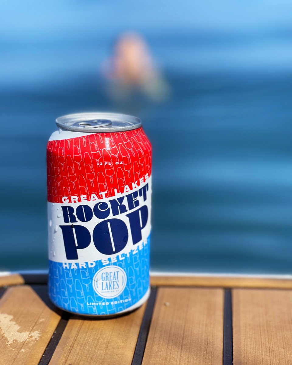 GLBC_Cleveland's tweet photo. Bring it on, summer! 🌞

Grab a 6-Pack of Rocket Pop Hard Seltzer from our Gift Shop (and from select retailers, soon).

#glbc #greatlakes #rocketpop #hardseltzer #craftseltzer #summer https://t.co/U93lsBY6z2