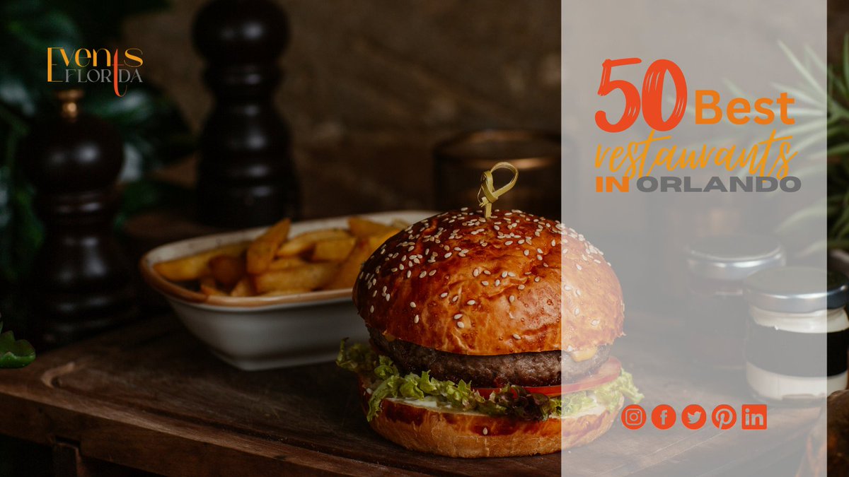 eventsfloridam's tweet photo. 50 Best Restaurants in Orlando 👉📷 https://t.co/tmqnGn1Crb… #Orlando #Florida https://t.co/4O77foL6Ry