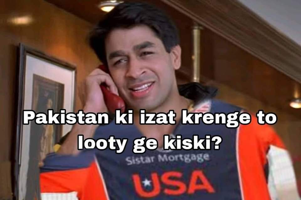EWS_WARRIOR's tweet photo. Ye USA se bhi super over khelega 😭☠️
#PakvsUSA
#USAWON
#WorldCupT20 https://t.co/mmCsSIIkCh