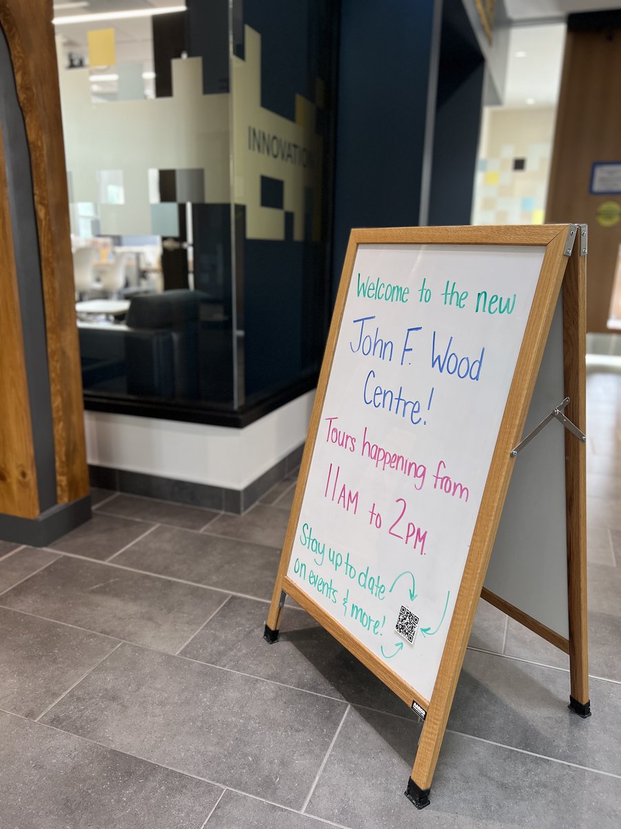 Yesterday, the John F. Wood Centre was proud to host our first June Tour! 

Our doors are open every Wednesday in June from 11 AM - 2 PM for the U of G community to tour our new and improved space.

Visit the link to learn more or register: uoguelph.ca/wood-centre/cu…