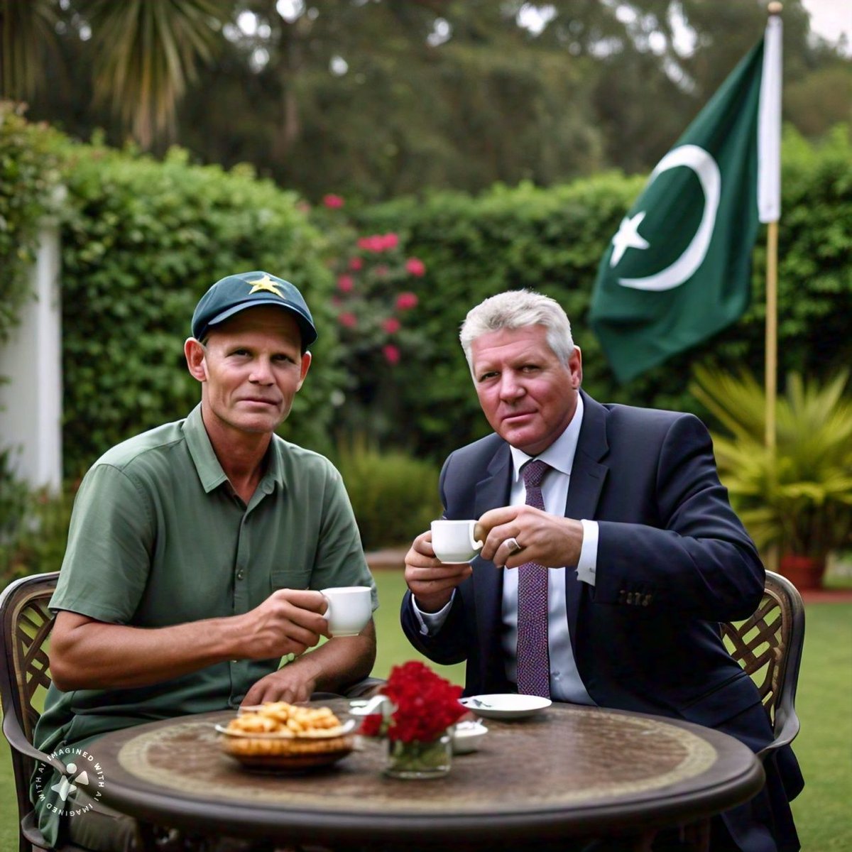 As if this tax news wasn't enough for today.. 

  🇵🇰 cricket hits another low! Green Boys ki harkaton ki wajah se Kirsten may soon be having tea with Woolmer bhai !

Ps: choose your models wisely for PR stunts 

#PakvsUSA