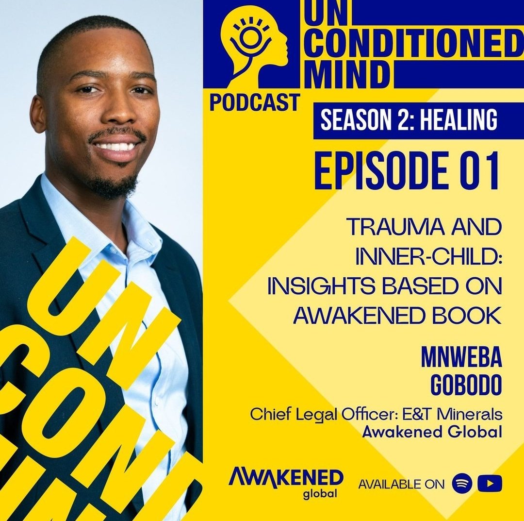 AwakenedGlobal's tweet photo. For the 1st Episode of Season 2 our  Founder &amp; CEO is joined by Mnweba Gobodo her son, where he shares his personal journey of healing childhood trauma through therapy. See link for full episode: https://t.co/rorqg9cGfz https://t.co/5vBpWYKqDi