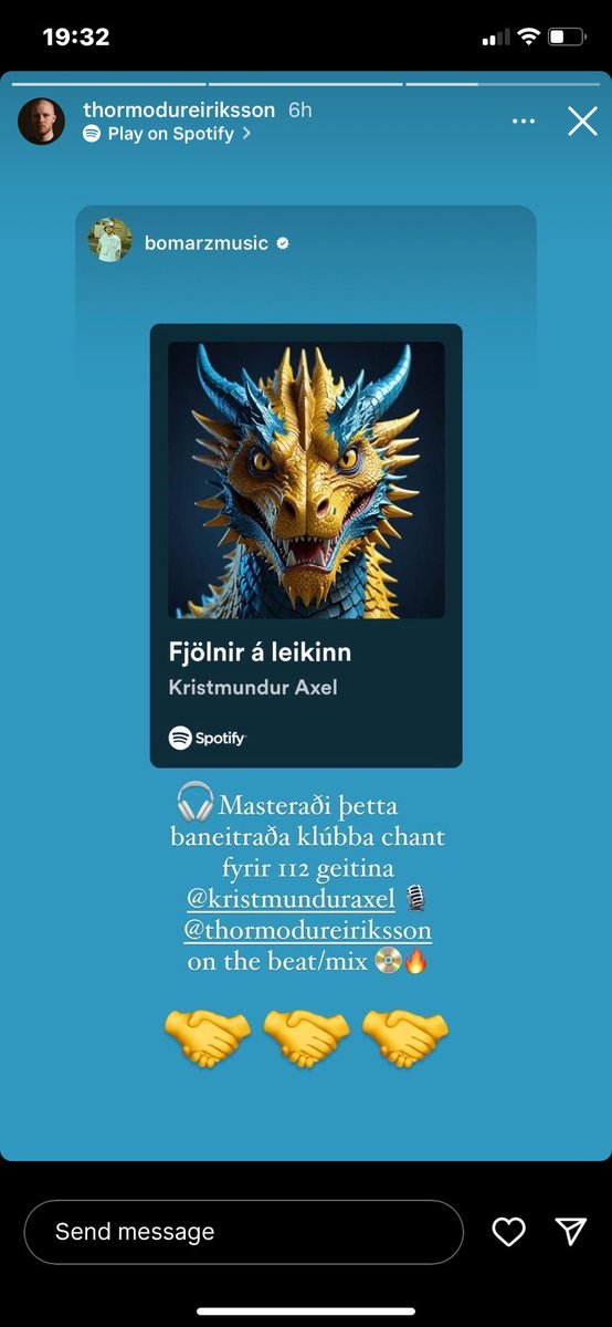 oddursv's tweet photo. Er fjölnir það broke að þau þurfa að nota einhverja AI mynd í coverið https://t.co/b8htDv7yDn