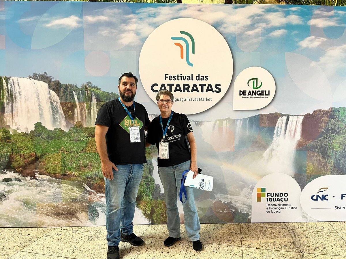 Turismo_Bento's tweet photo. Secretaria de Turismo participa da 19ª edição do Festival das Cataratas
https://t.co/UMU5dVppBf https://t.co/VtxtTn3zA1