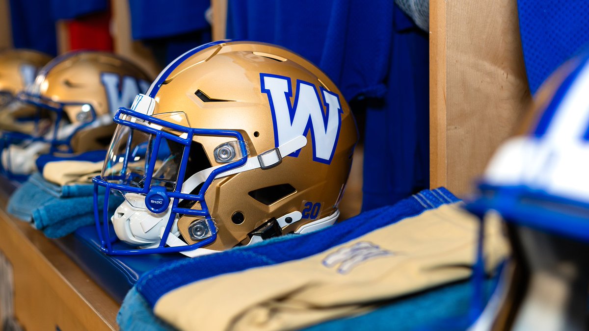 Wpg_BlueBombers's tweet photo. nothin' but business now. 

#ForTheW https://t.co/1RxVsuZDt3