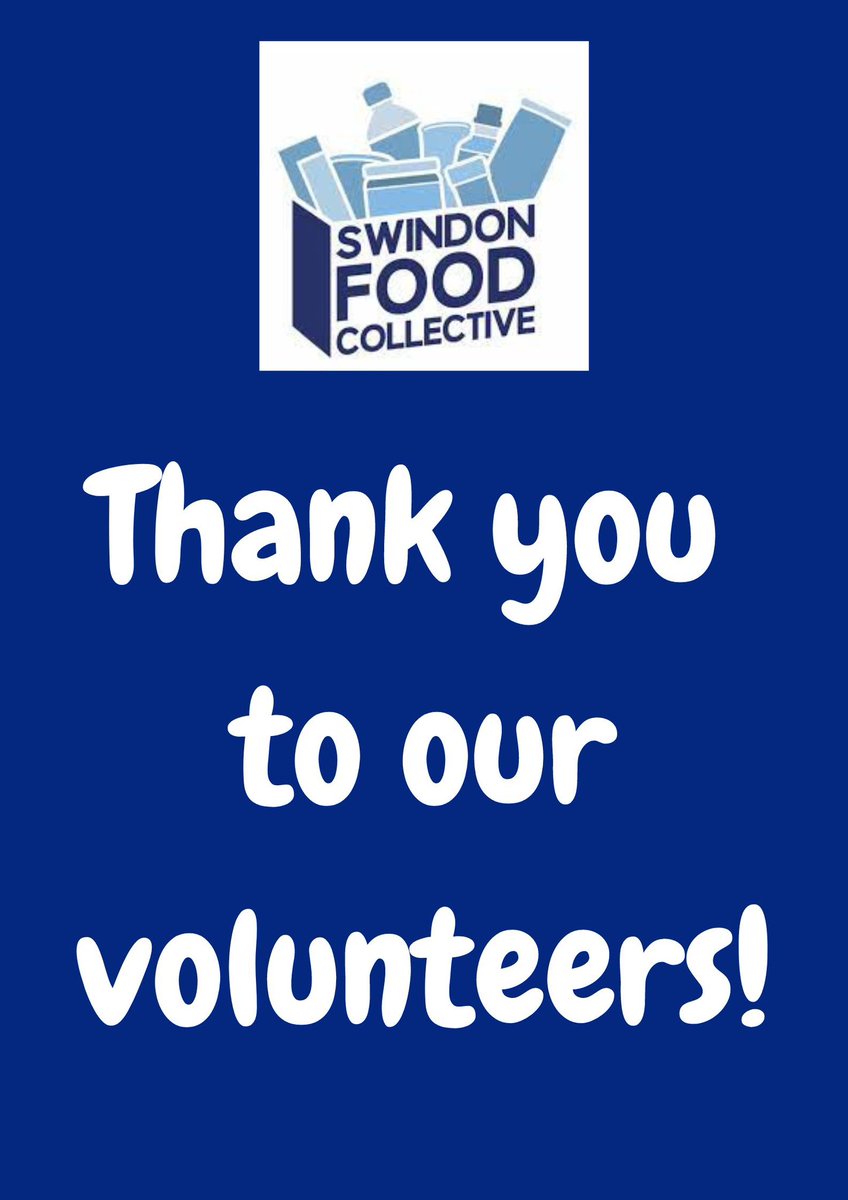 ☀️It's Volunteers Week! ☀️
So we want to celebrate the amazing contribution our volunteers make - we couldn't operate without you and you are at the very heart of our charity.  Your enthusiasm and dedication is very much appreciated by all of the Swindon Food Collective team.