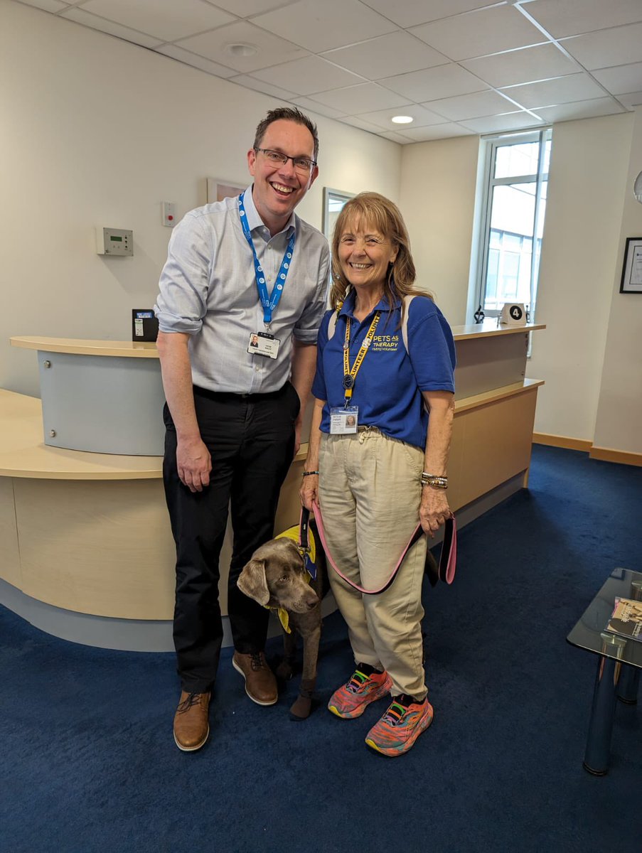 Voluntary Services (@voluntaryphu) on Twitter photo Itโs been a busy day 4 of #VolunteersWeek
<a href="/LeagueofFriend1/">League of Friends QA ๐</a> volunteers had help from <a href="/Suemetcalfe12/">Sue metcalfe</a>, pharmacy volunteer David was joined by <a href="/PennyEmNHS/">Penny Emerit</a> and Volunteer Tess and <a href="/PetsAsTherapyUK/">Pets As Therapy</a> dog Molly were shadowed by Peter Ridley.
Thank you all for giving back your time โ๏ธ Itโs been a busy day 4 of #VolunteersWeek
<a href="/LeagueofFriend1/">League of Friends QA ๐</a> volunteers had help from <a href="/Suemetcalfe12/">Sue metcalfe</a>, pharmacy volunteer David was joined by <a href="/PennyEmNHS/">Penny Emerit</a> and Volunteer Tess and <a href="/PetsAsTherapyUK/">Pets As Therapy</a> dog Molly were shadowed by Peter Ridley.
Thank you all for giving back your time โ๏ธ