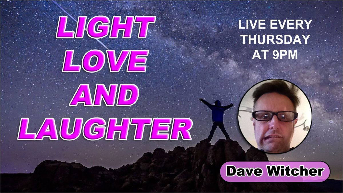 Dave Witcher just started live streaming with his Light, Love and Laughter show over in the Wake up UK chatroom
Link to watch: sbee.link/uythcfev6w
You don't have to be a Wake Up UK website member to watch but it's more fun when you are.

#wakeupuk #davewitcher