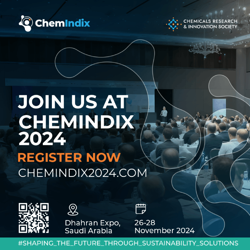 Chemindix2024's tweet photo. 🌟 Don't miss out on the opportunity to be at the forefront of innovation! 🌟

Join us at #Chemindix2024, where you can engage in seminars, panel discussions, keynote speeches, technical sessions, and an enriching exhibition. Connect with industry experts, address critical challenges in the oil, chemical, and energy industries, and drive positive change.

📅 Save the date: November 26-28, 2024, in Dhahran, Saudi Arabia.

🔗 Register now and secure your spot: https://t.co/sgwzUzuEap

🌎 #SHAPING_THE_FUTURE_THROUGH_SUSTAINABILITY_SOLUTIONS

#Chemindix2024 #SustainabilitySolutions #Innovation #Networking #Chemistry #Oil #Aramco