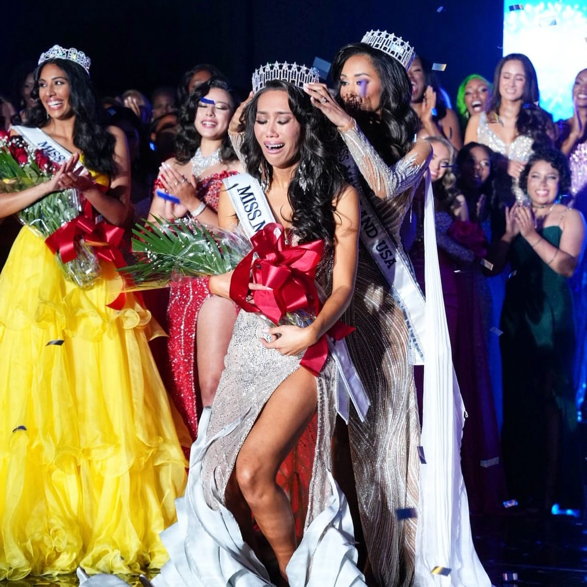 Bailey Anne, a man who pretends to be a woman, was just crowned Miss Maryland USA. 

Bailey hopes this "accomplishment" inspires more confused men to steal the achievements of real women.

Why are women allowing this to happen?