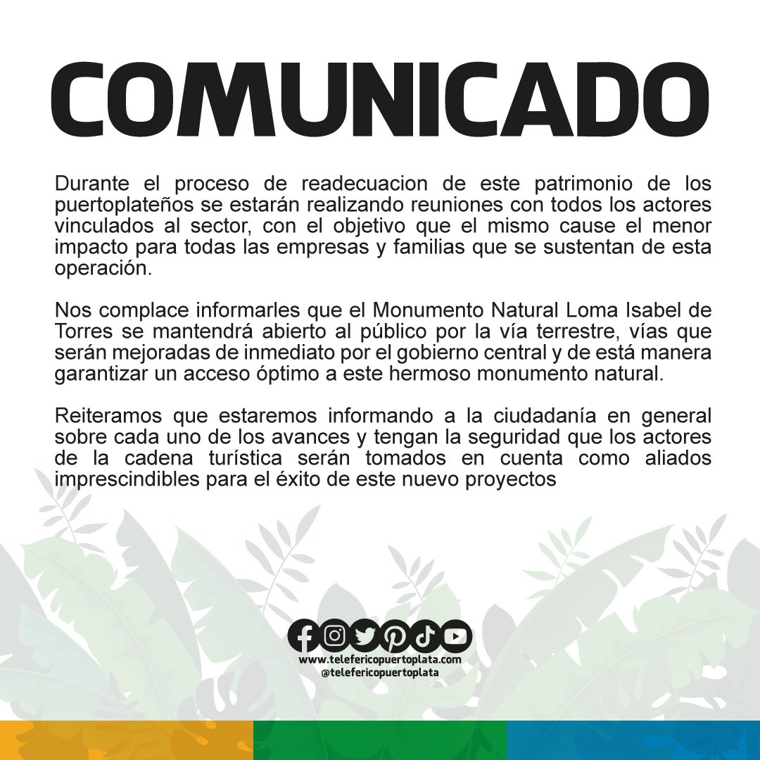 telefericopuertoplata (@telefericopop) on Twitter photo 