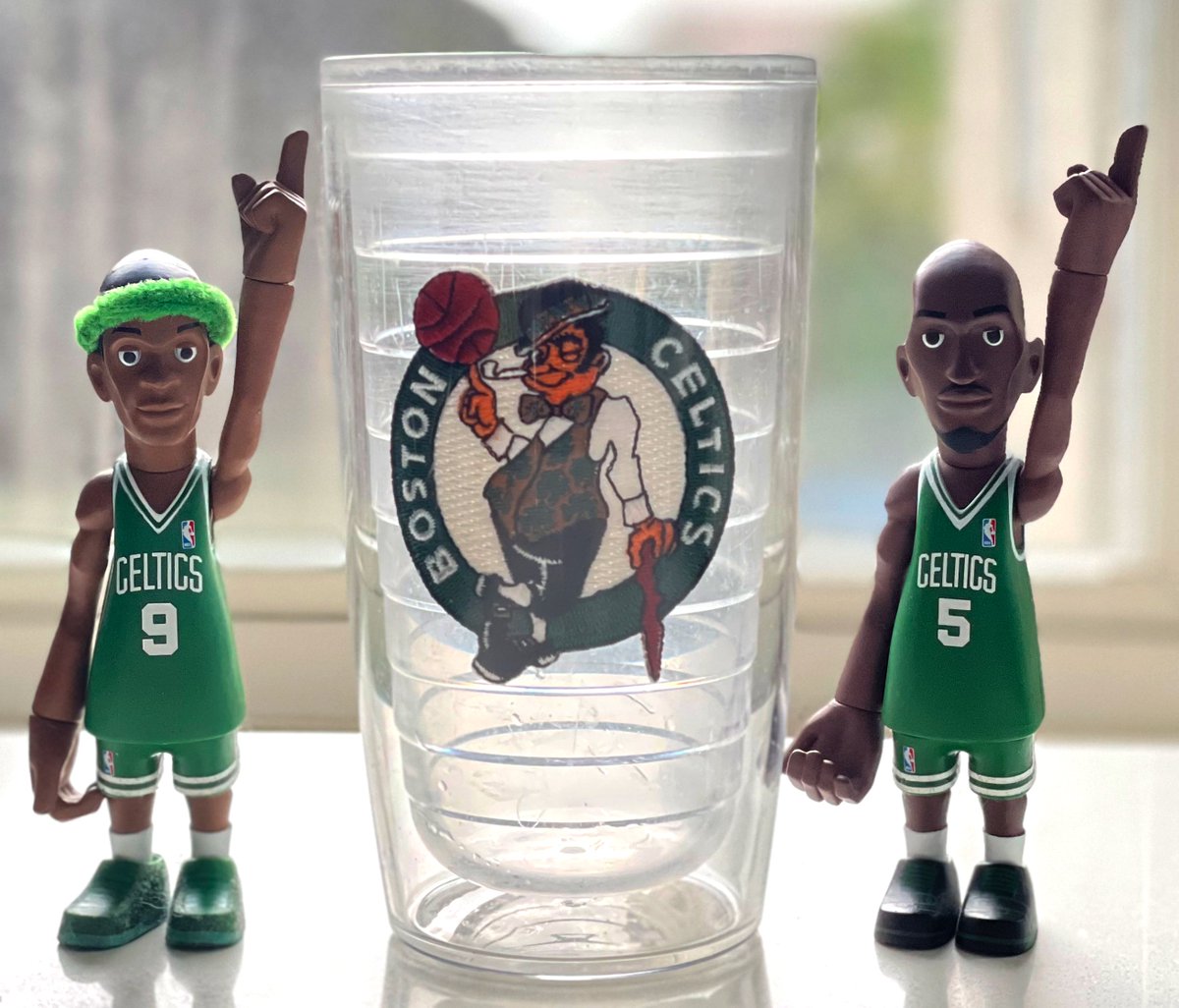 Rondo, <a href="/TervisTumbler/">Tervis</a>, and KG are ready for Game 1!